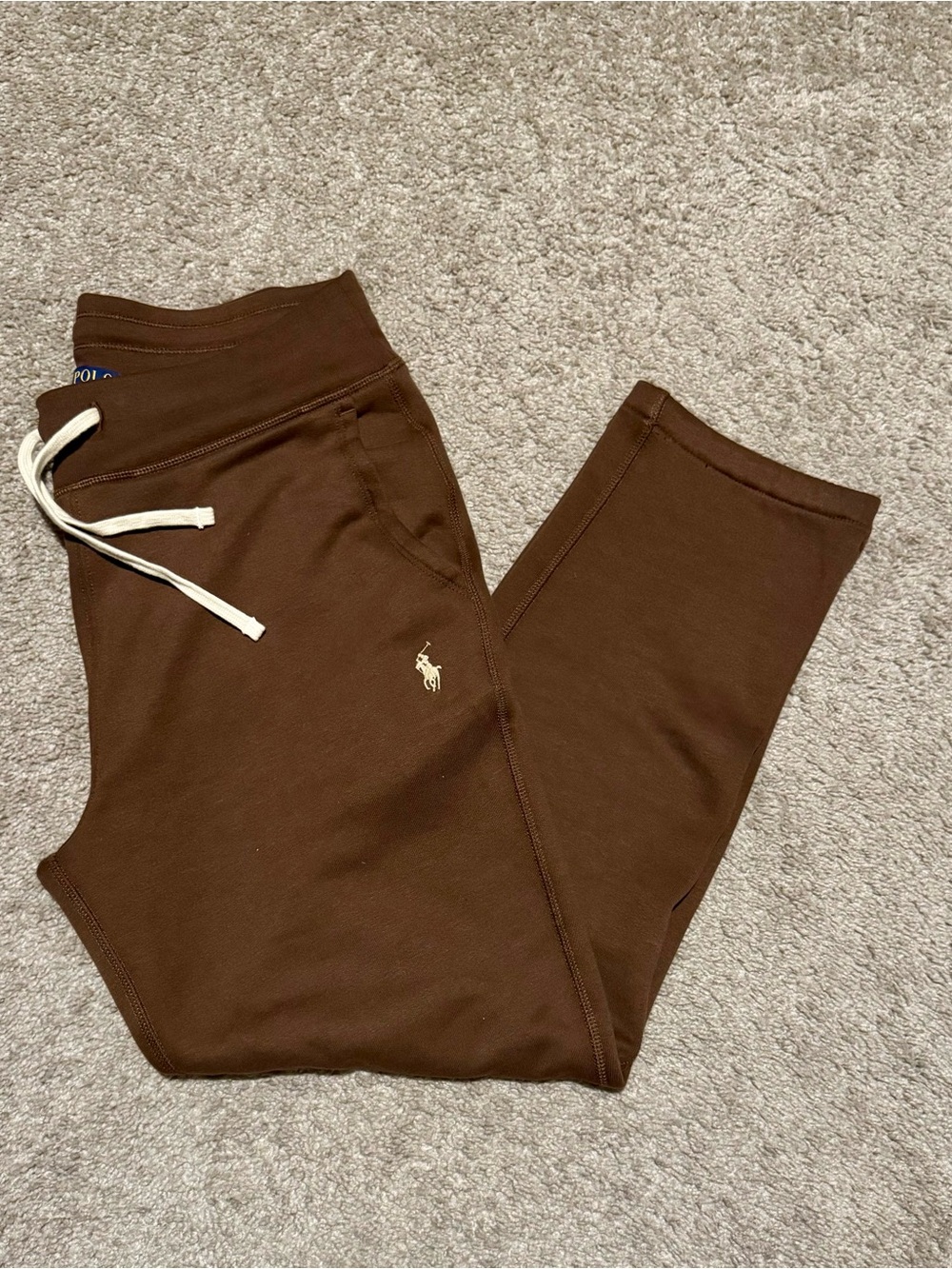 Polo by Ralph Lauren Brown Hoodie & Sweatpants Set - Picture 5 of 6